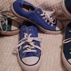 Royal blue Converse